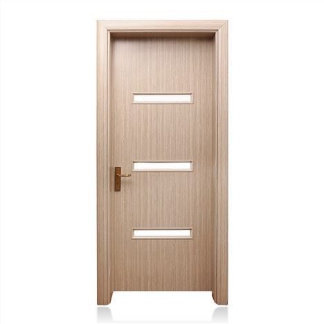 Material WPC para porta de vidro à prova d'água para banheiro