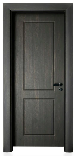 WPC pintado de fogo durável sólido - porta retardante OEM ODM aceitável